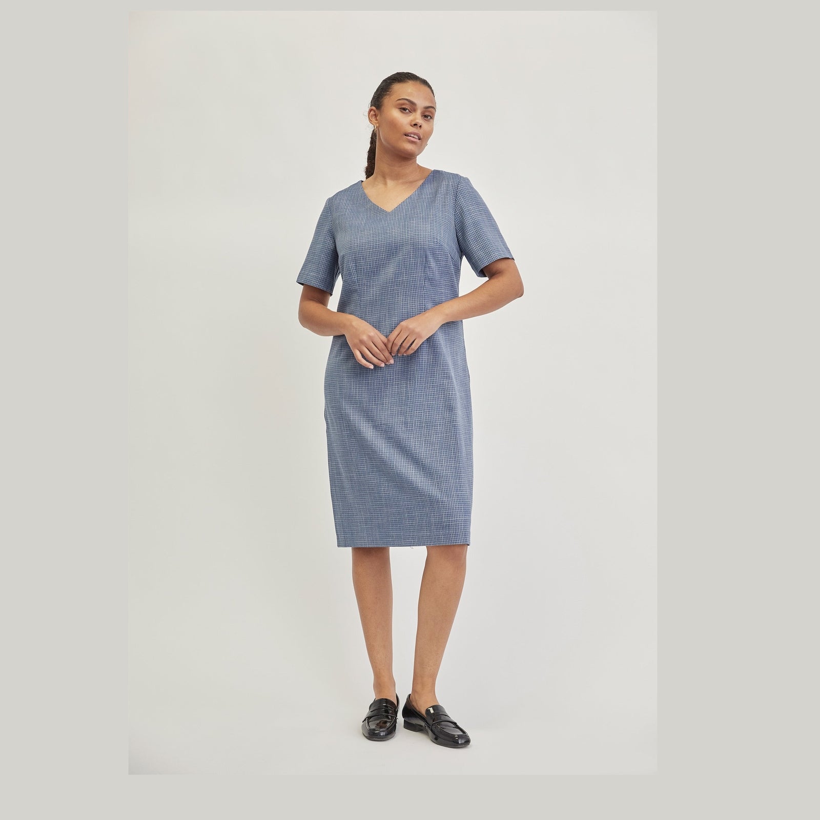 Elton ETLana Kjoler 5501 DENIM BLUE