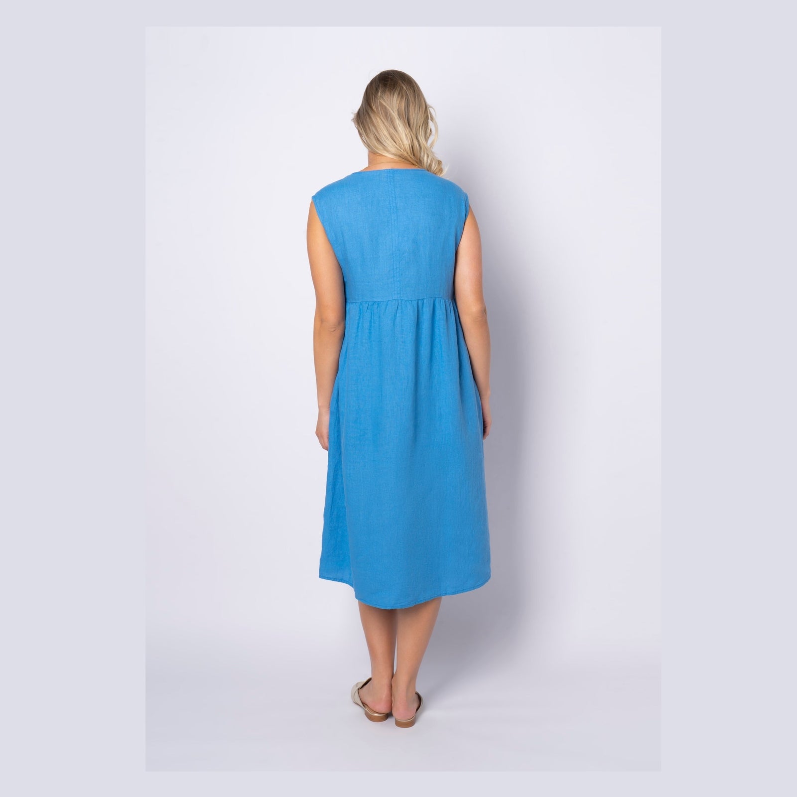 Elton ETLarisa Kjoler 140 Sapphire blue