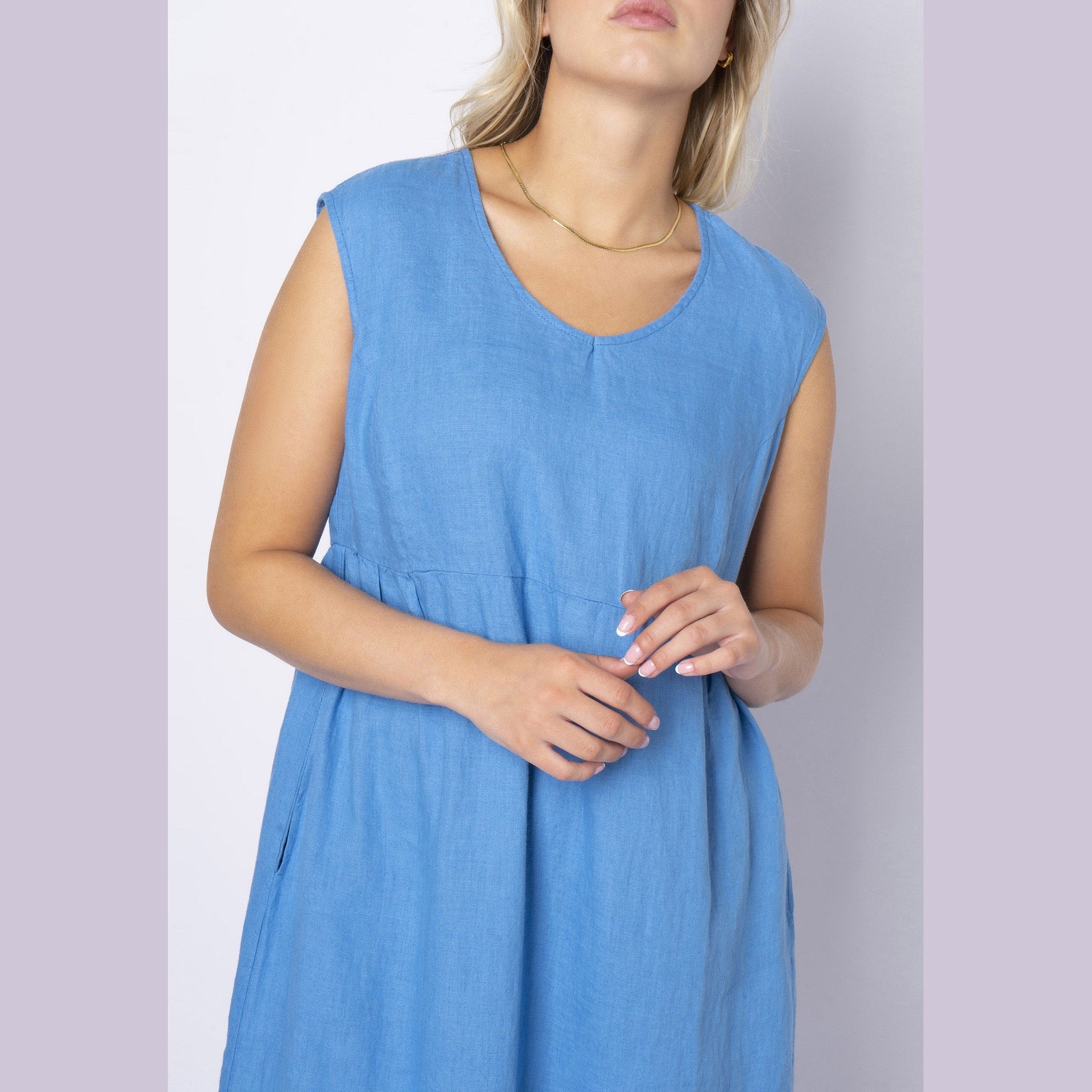 Elton ETLarisa Kjoler 140 Sapphire blue