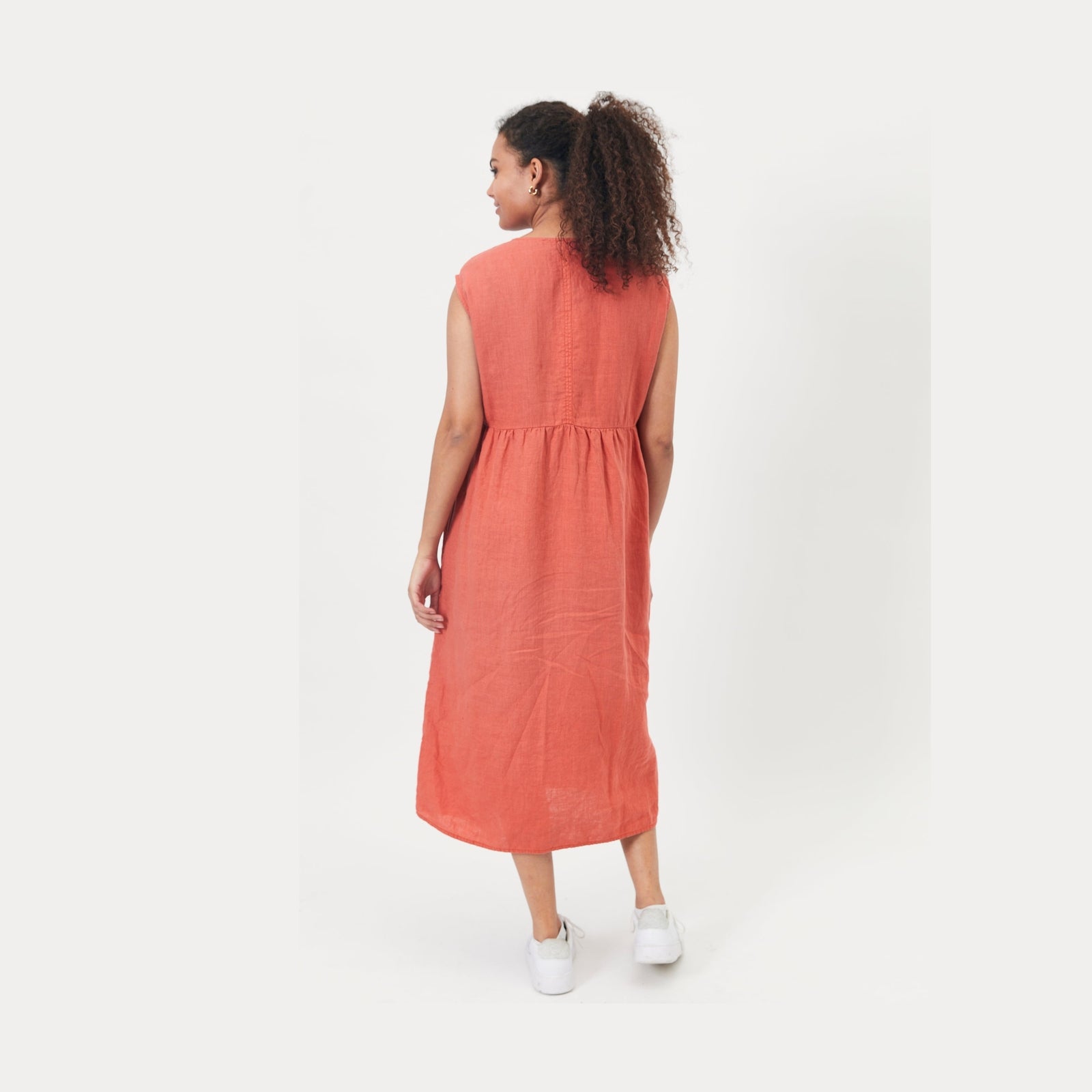 Elton ETLarisa Kjoler 281 Dark Orange