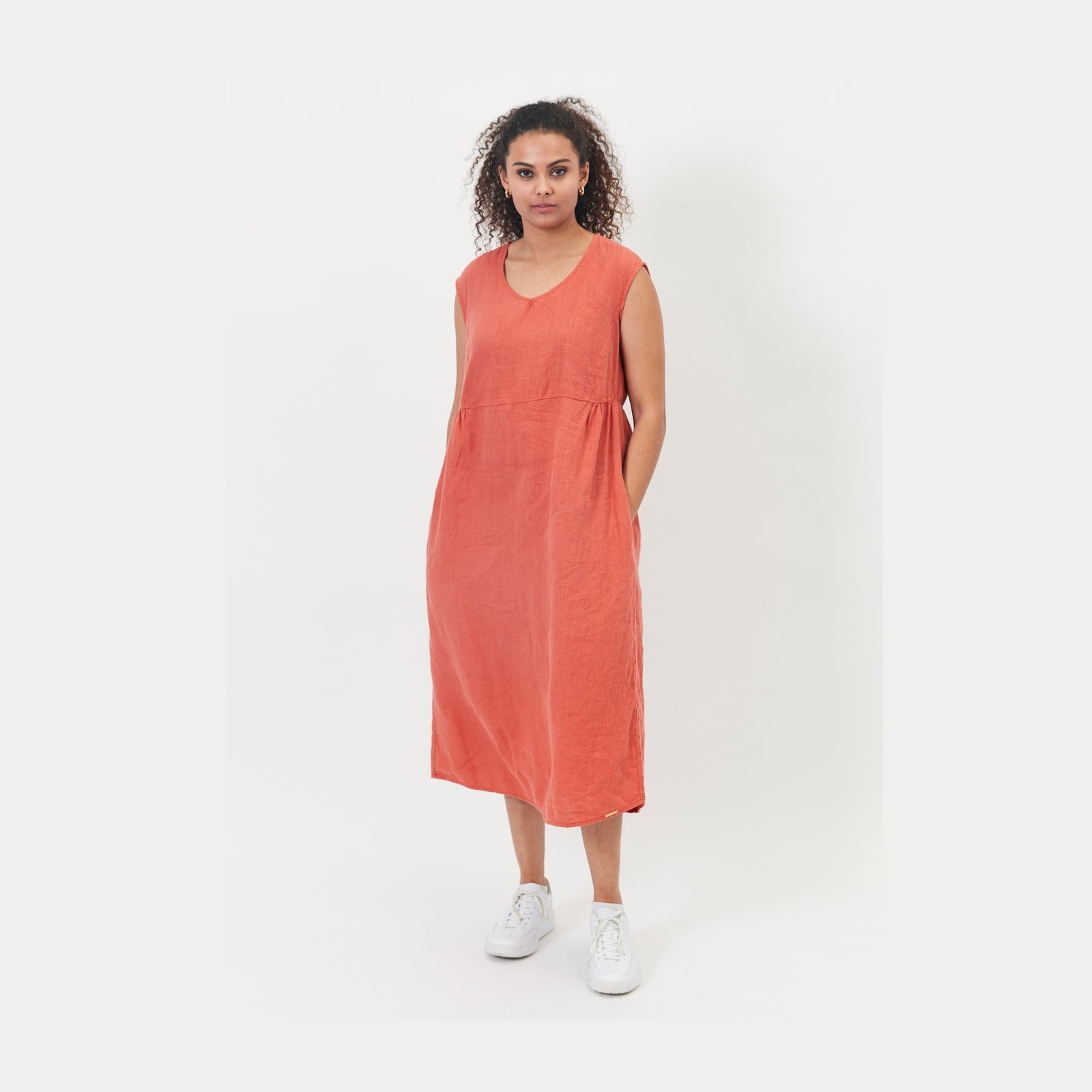 Elton ETLarisa Kjoler 281 Dark Orange
