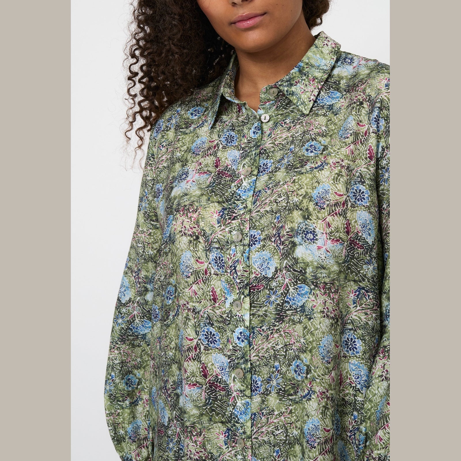 Elton ETLavina Kjoler 3750 Olive Green