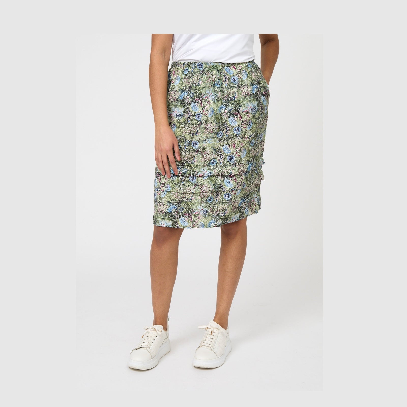 Elton ETLea Nederdele 3750 Olive Green