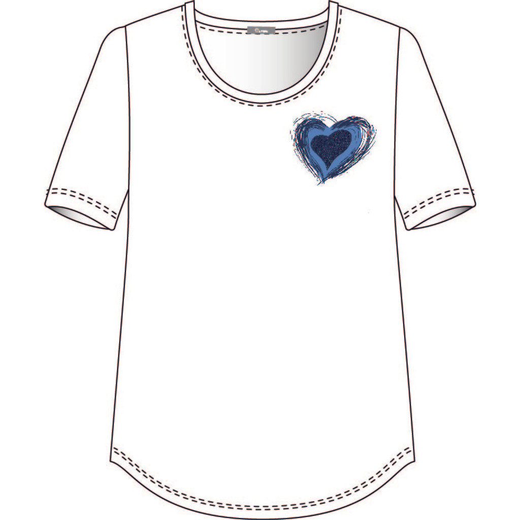 Elton ETLeanna T-Shirt 1000 OFF WHITE