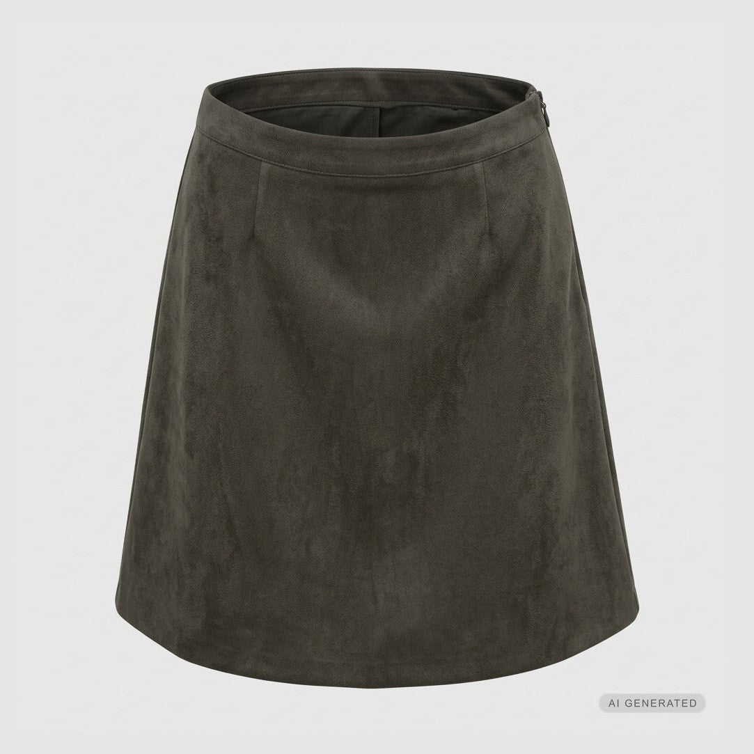 Elton ETLissa Nederdele 3506 Khaki Green