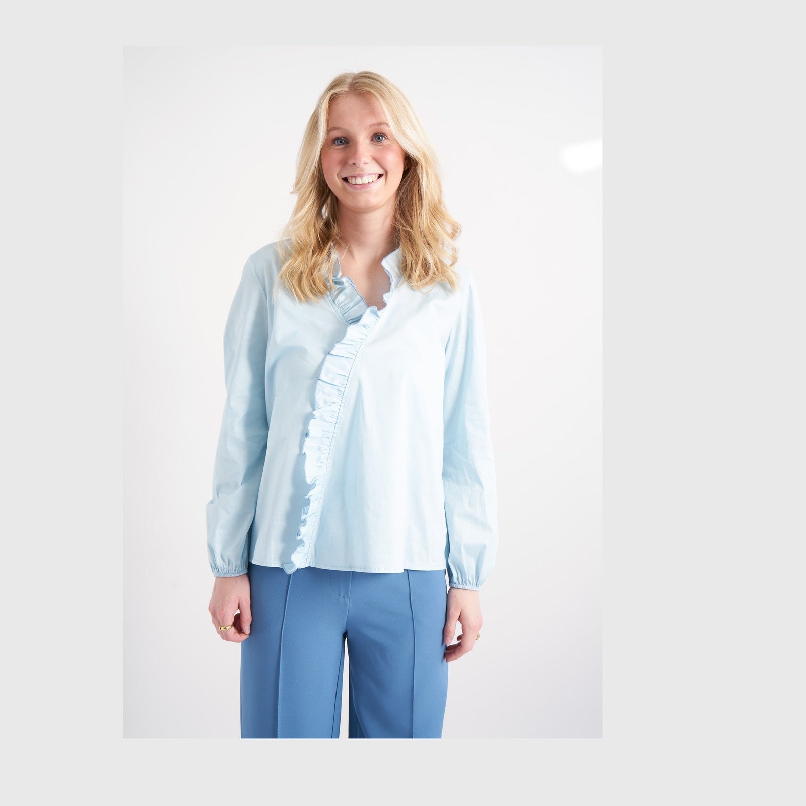 Elton ETLolan Bluser 5005 Dusty pale blue
