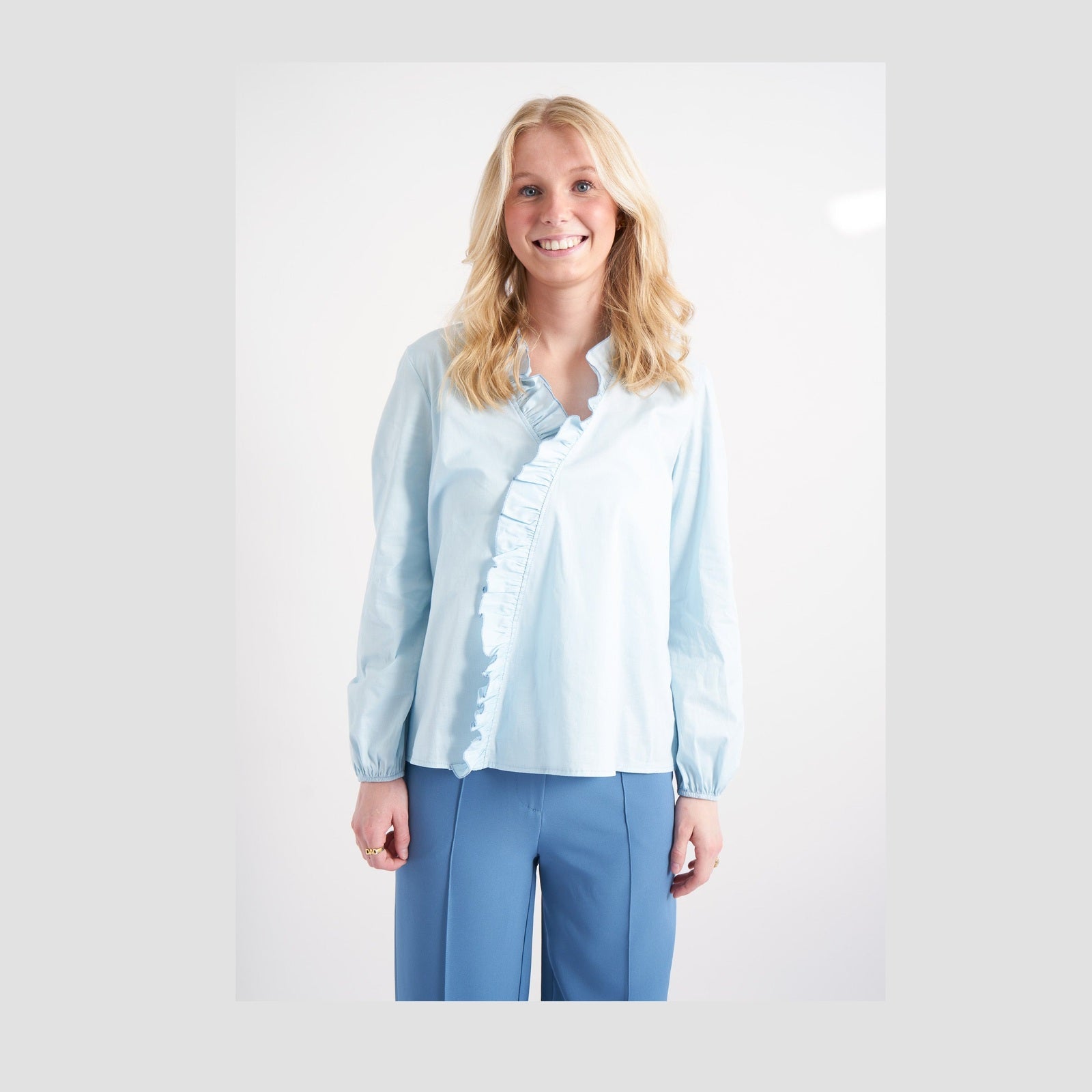 Elton ETLolan Bluser 5005 Dusty pale blue