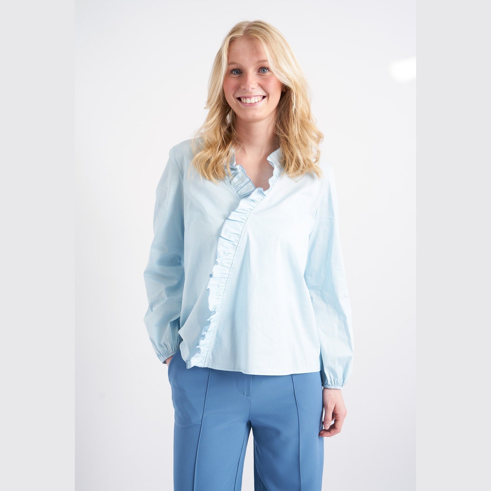 Elton ETLolan Bluser 5005 Dusty pale blue