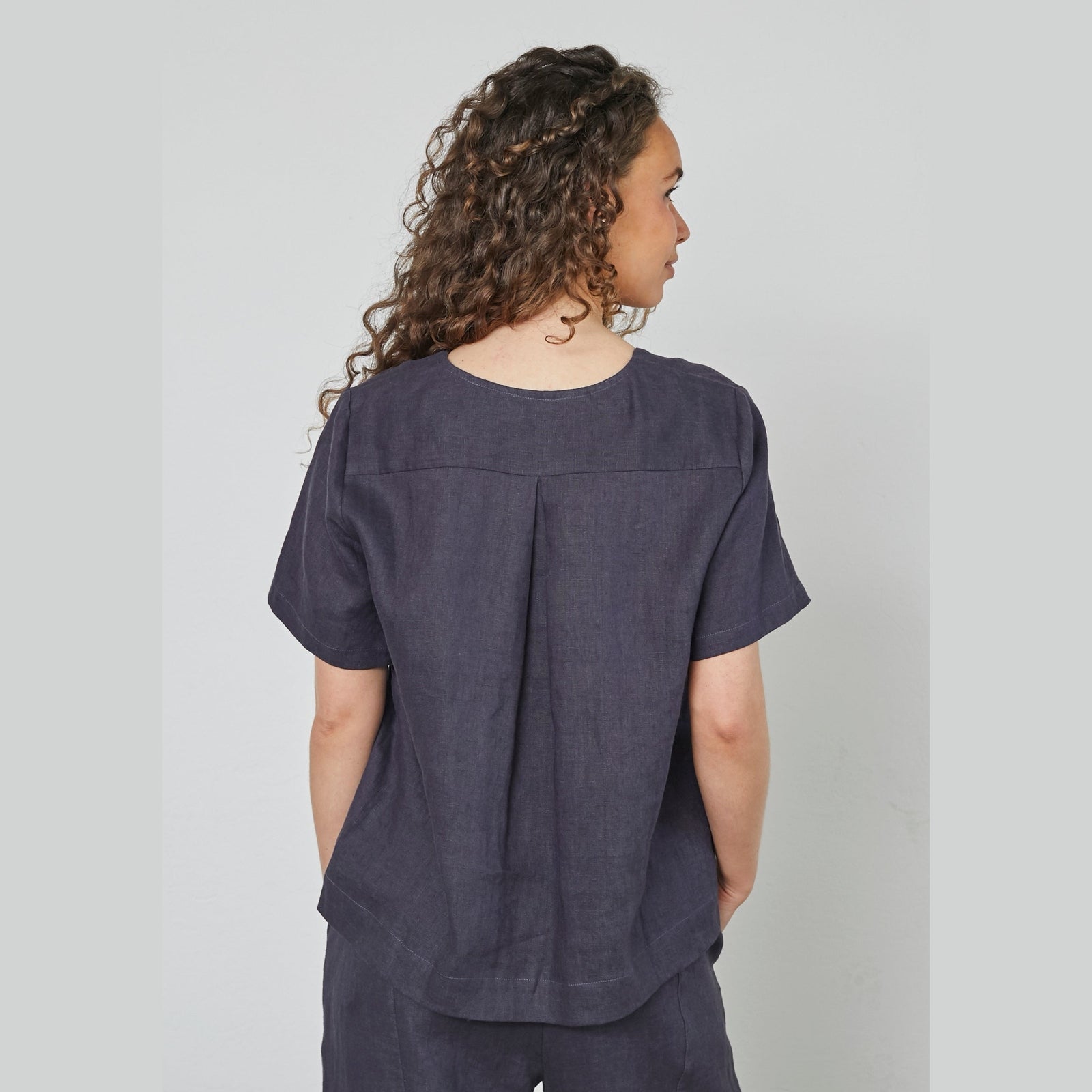 Elton ETLykke Bluser 5999 NAVY BLUE