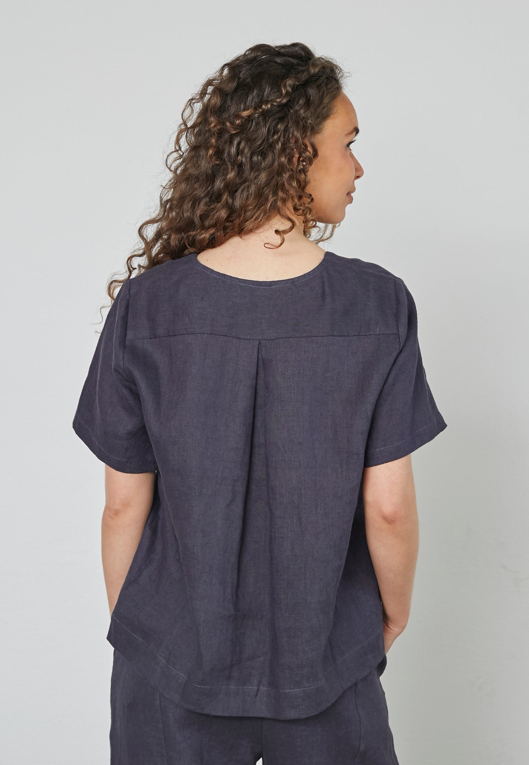 Elton ETLykke Bluser 5999 NAVY BLUE