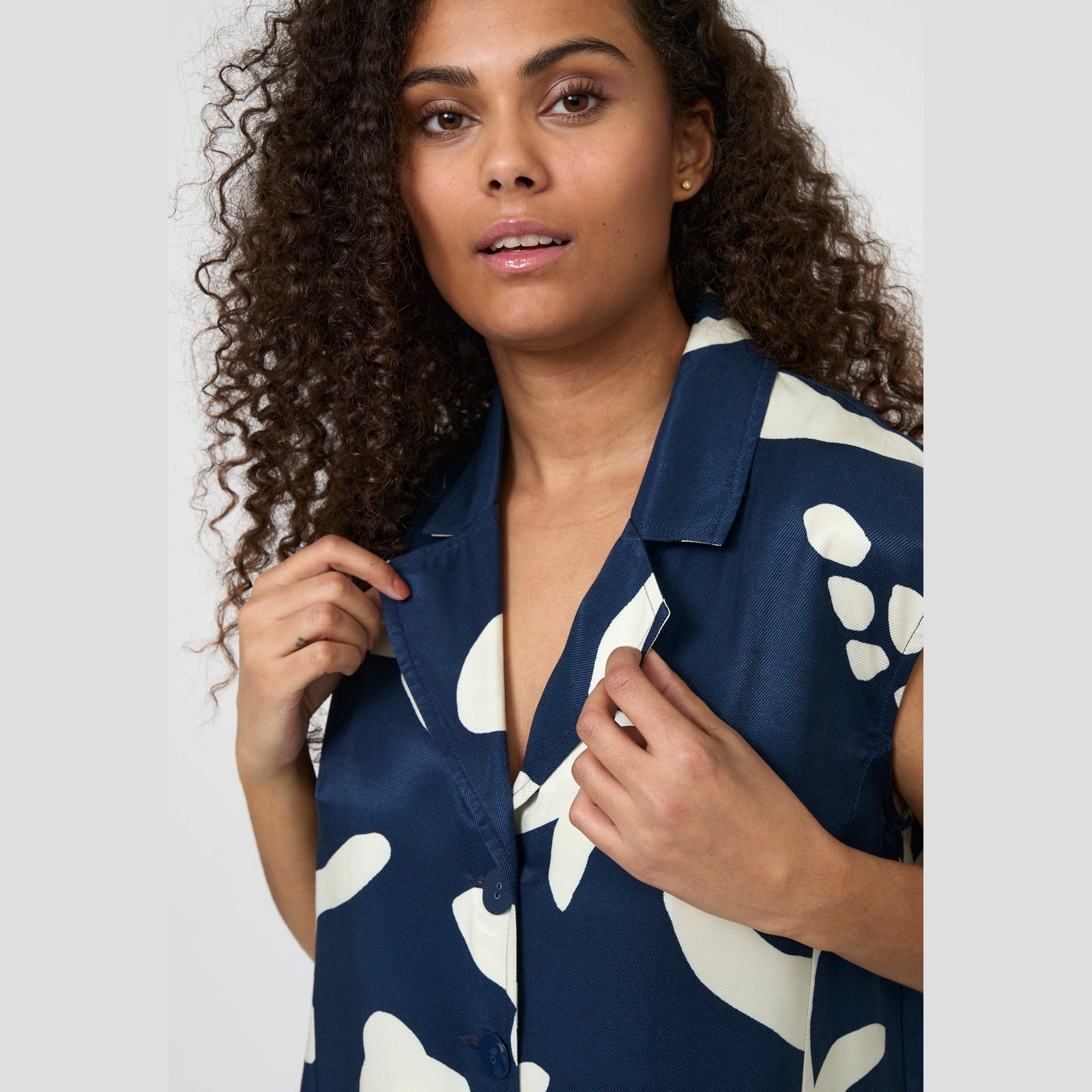 Elton ETMacy Bluser 5599 Navy Blue