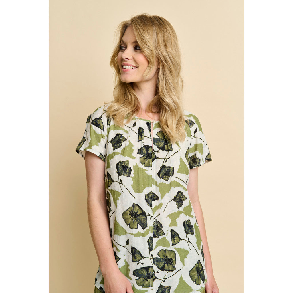 Elton ETMagrethe Bluser 062 Olive green