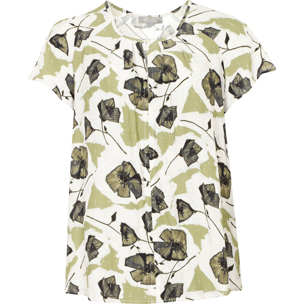 Elton ETMagrethe Bluser 062 Olive green