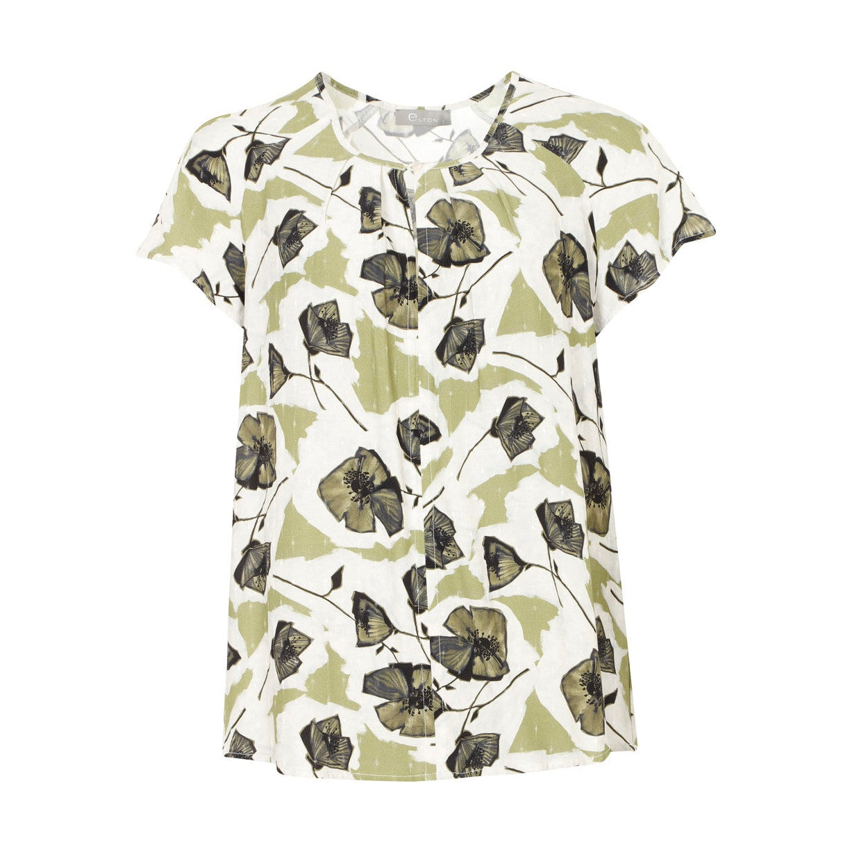 Elton ETMagrethe Bluser 062 Olive green