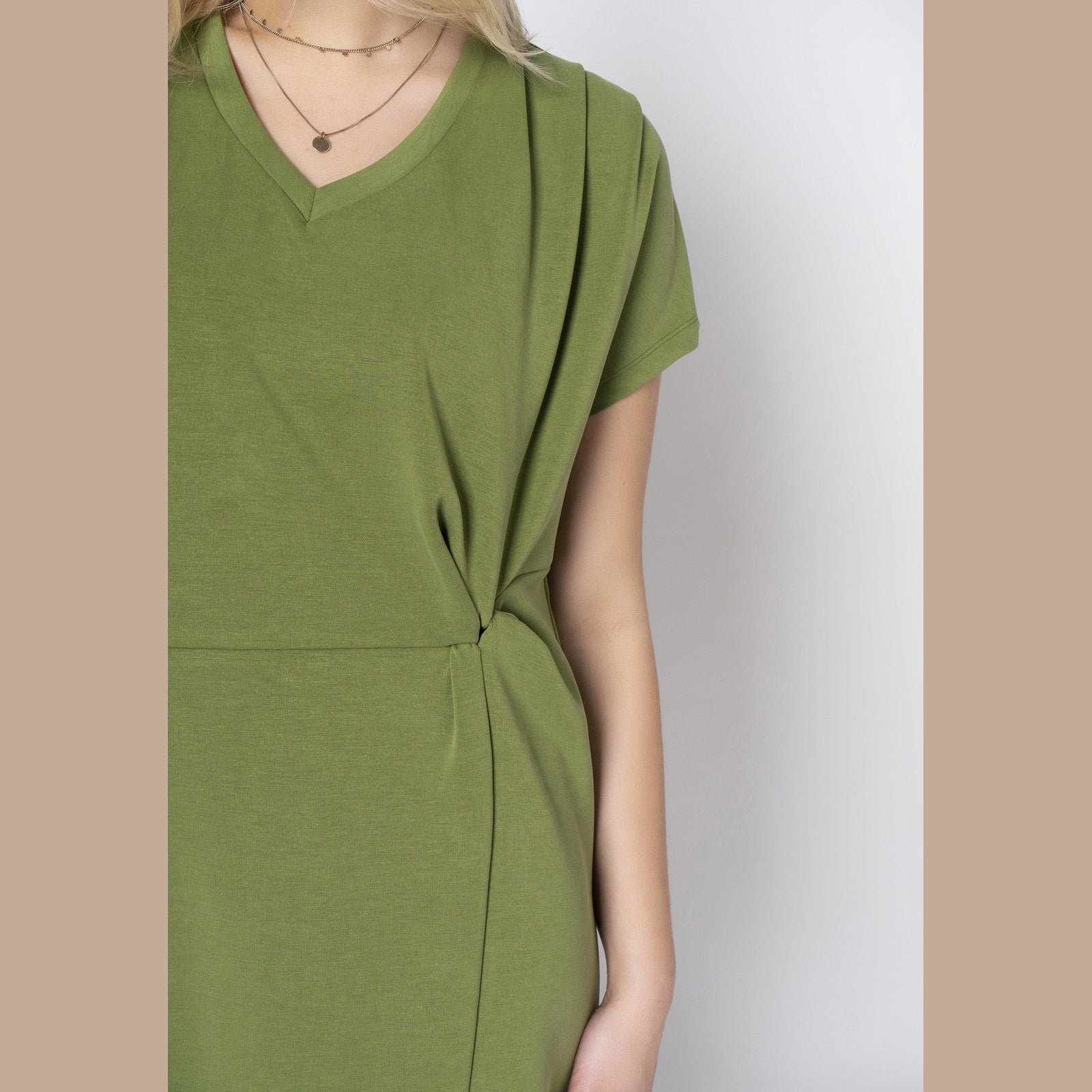 Elton ETMarya Kjoler 3750 Olive Green