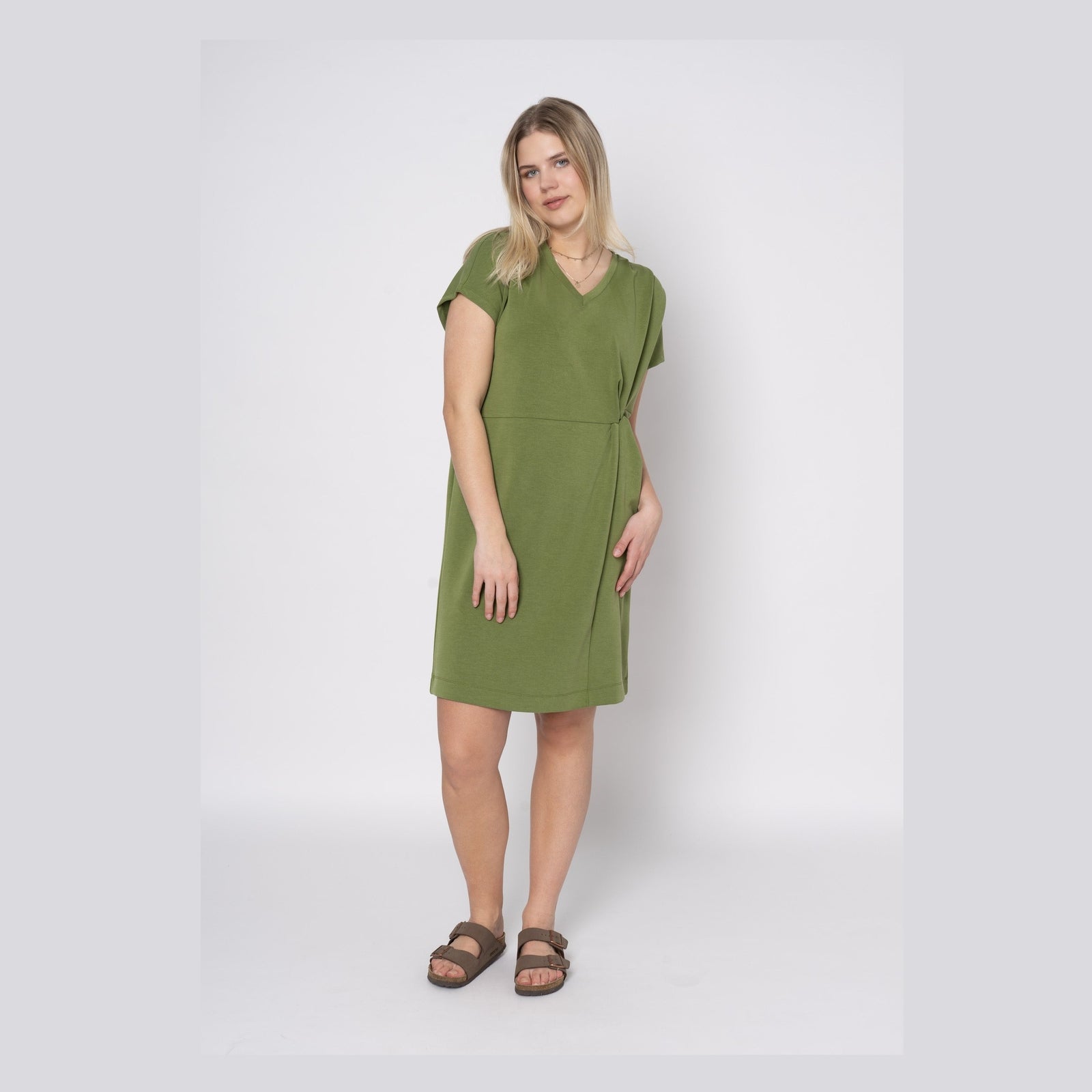 Elton ETMarya Kjoler 3750 Olive Green