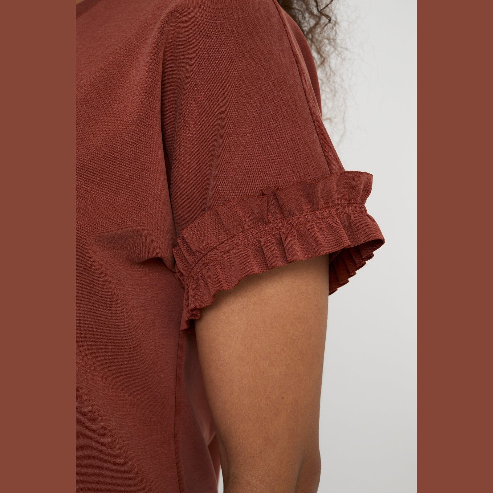 Elton ETMarylou Bluser 1650 Hazelnut Chocolate Brown