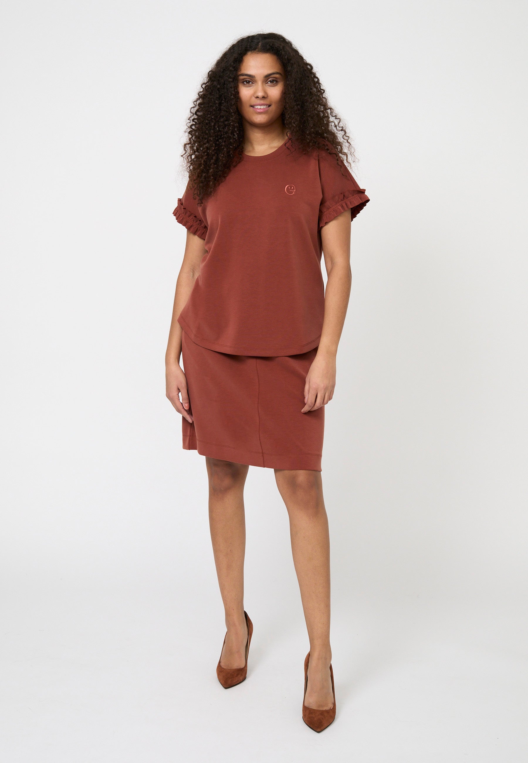 Elton ETMarylou Bluser 1650 Hazelnut Chocolate Brown