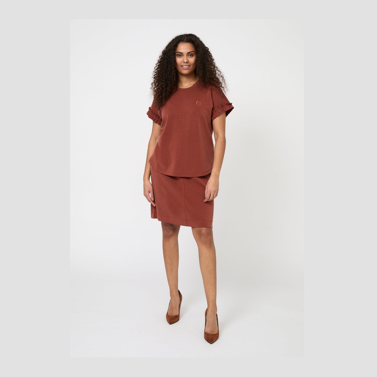 Elton ETMarylou Bluser 1650 Hazelnut Chocolate Brown