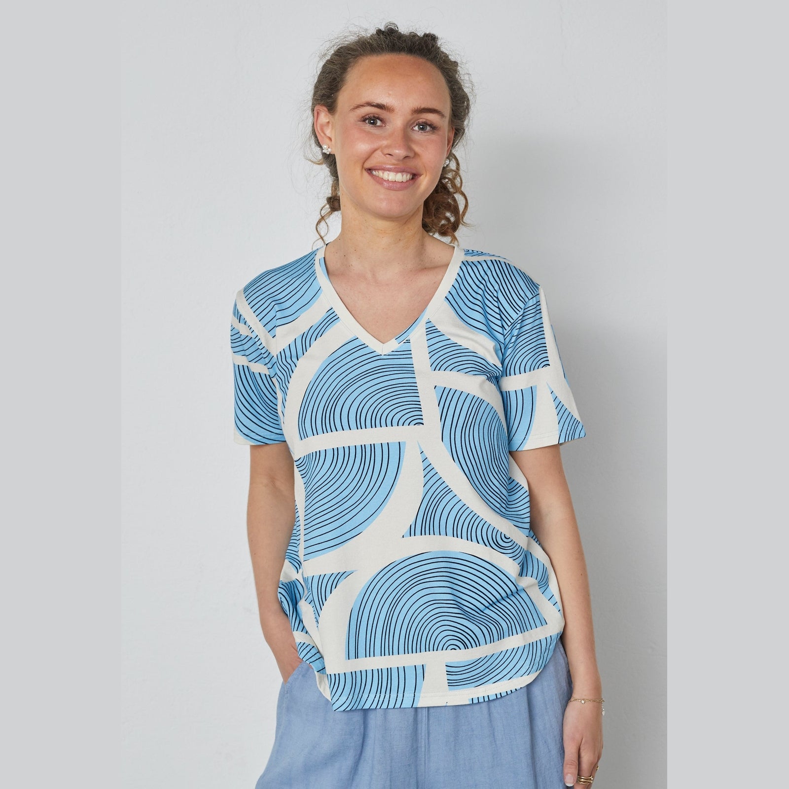 Elton ETMatilda T-Shirt 5000 LIGHT BLUE