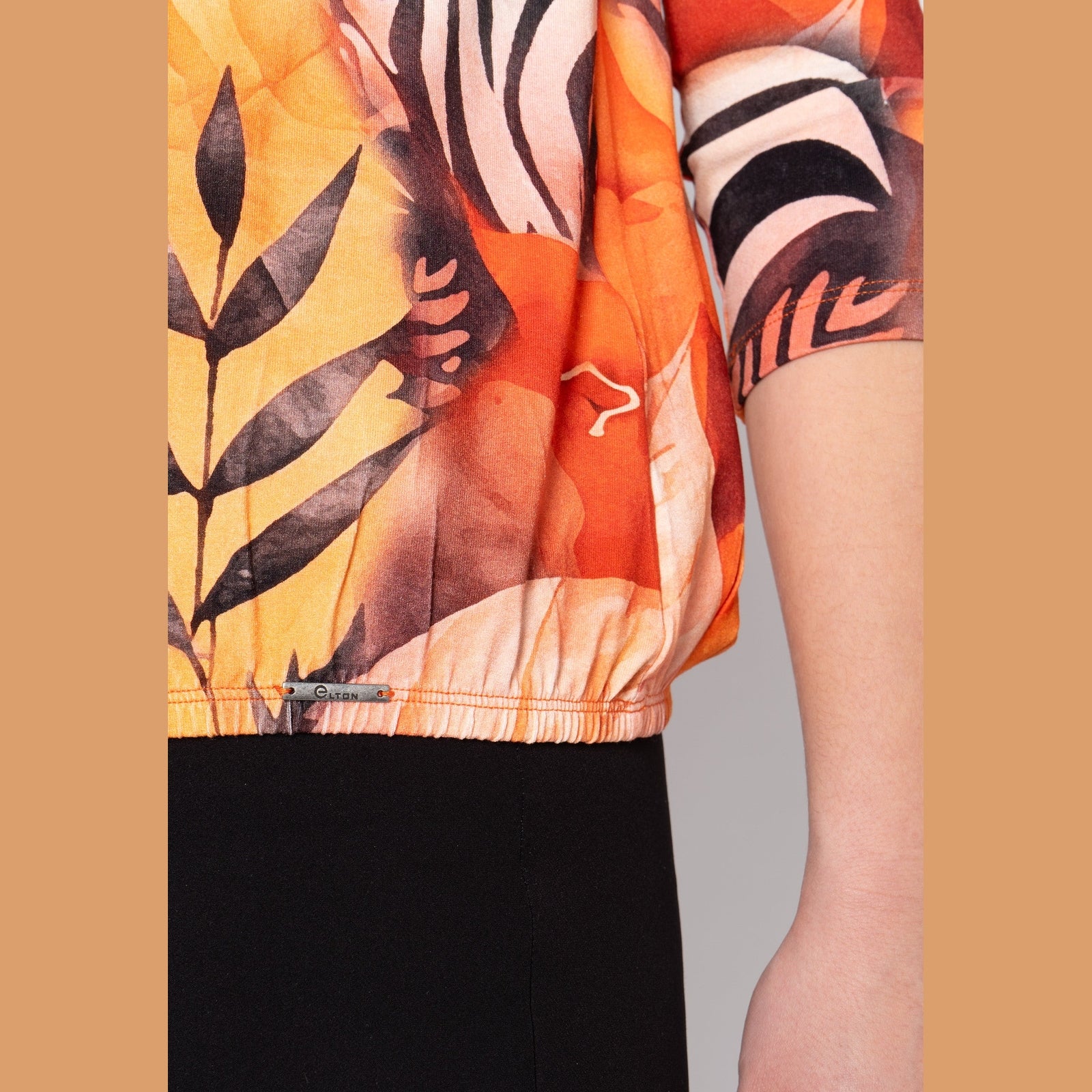 Elton ETMelani T-Shirt 8501 Spring Orange