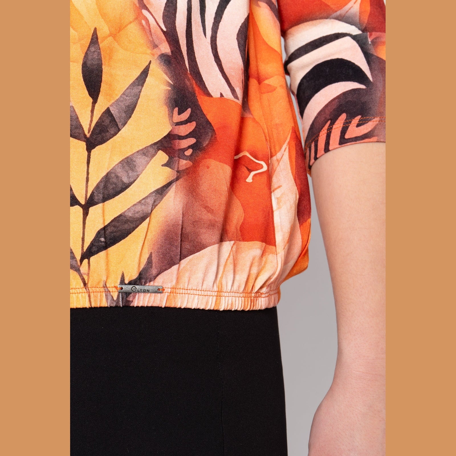 Elton ETMelani T-Shirt 8501 Spring Orange