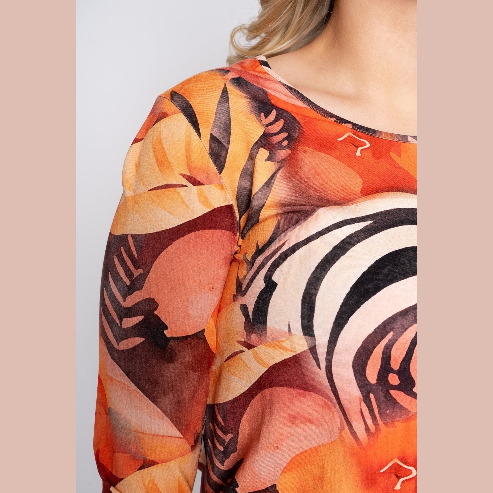 Elton ETMelani T-Shirt 8501 Spring Orange
