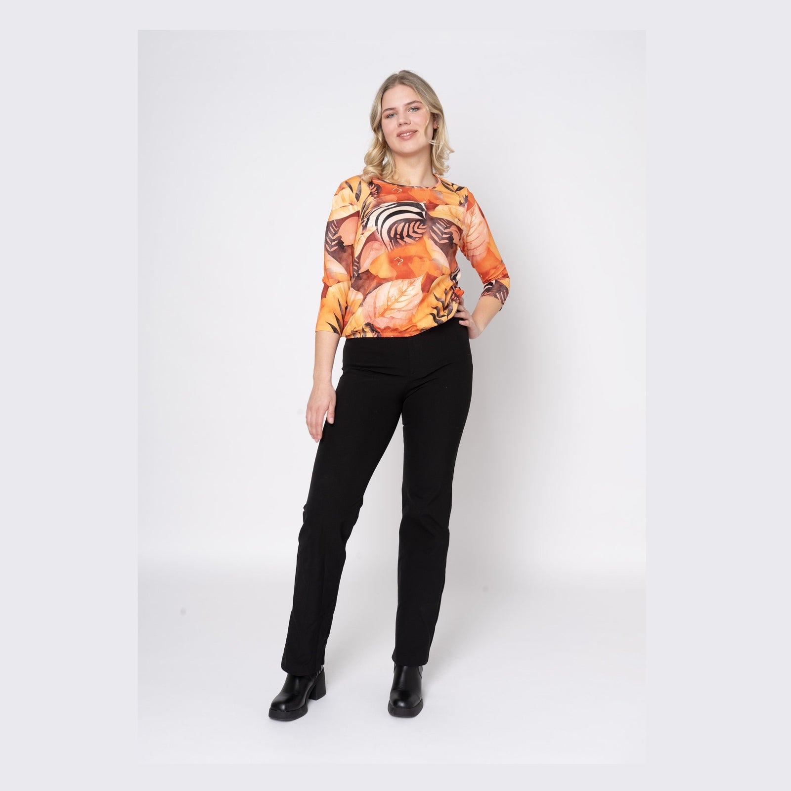 Elton ETMelani T-Shirt 8501 Spring Orange