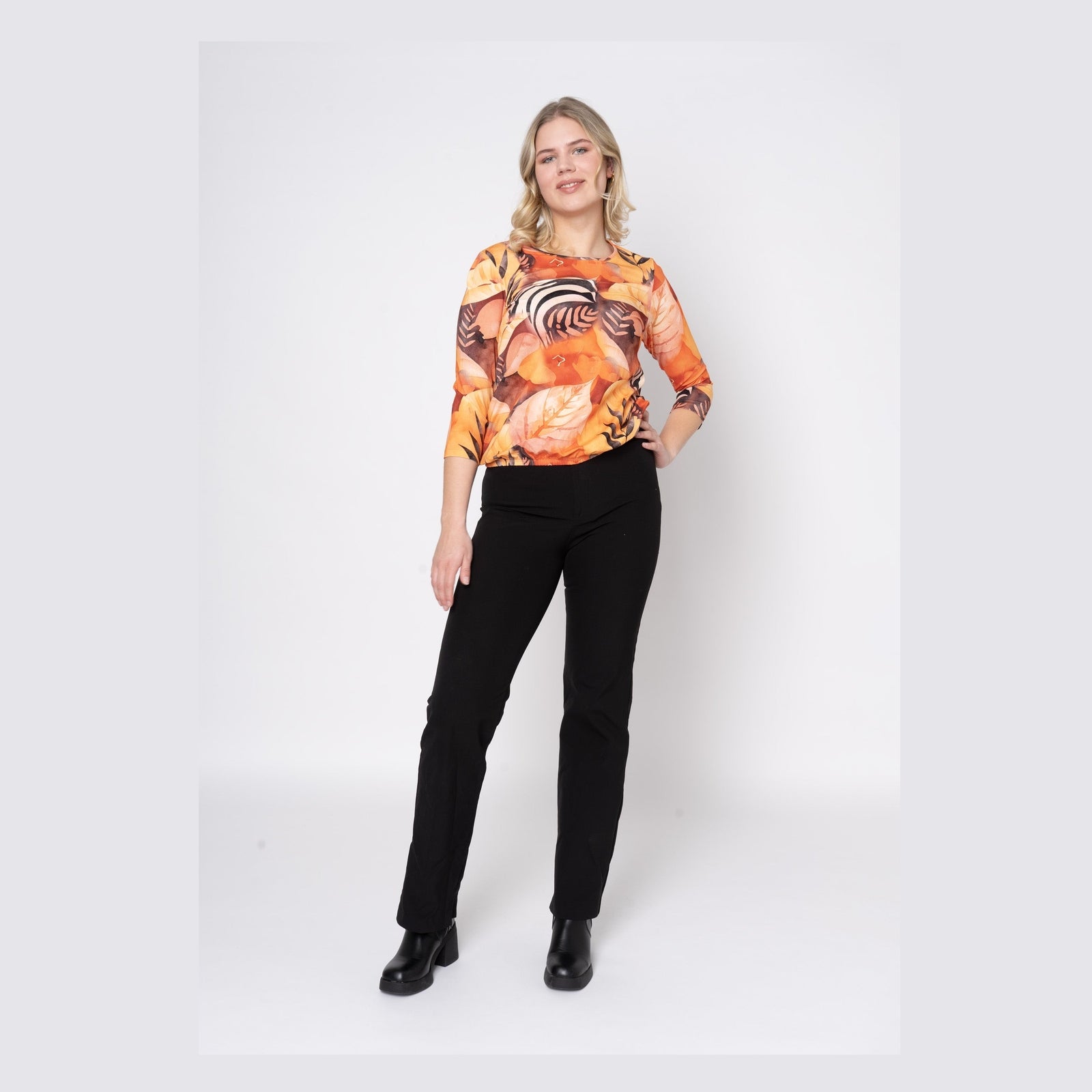 Elton ETMelani T-Shirt 8501 Spring Orange