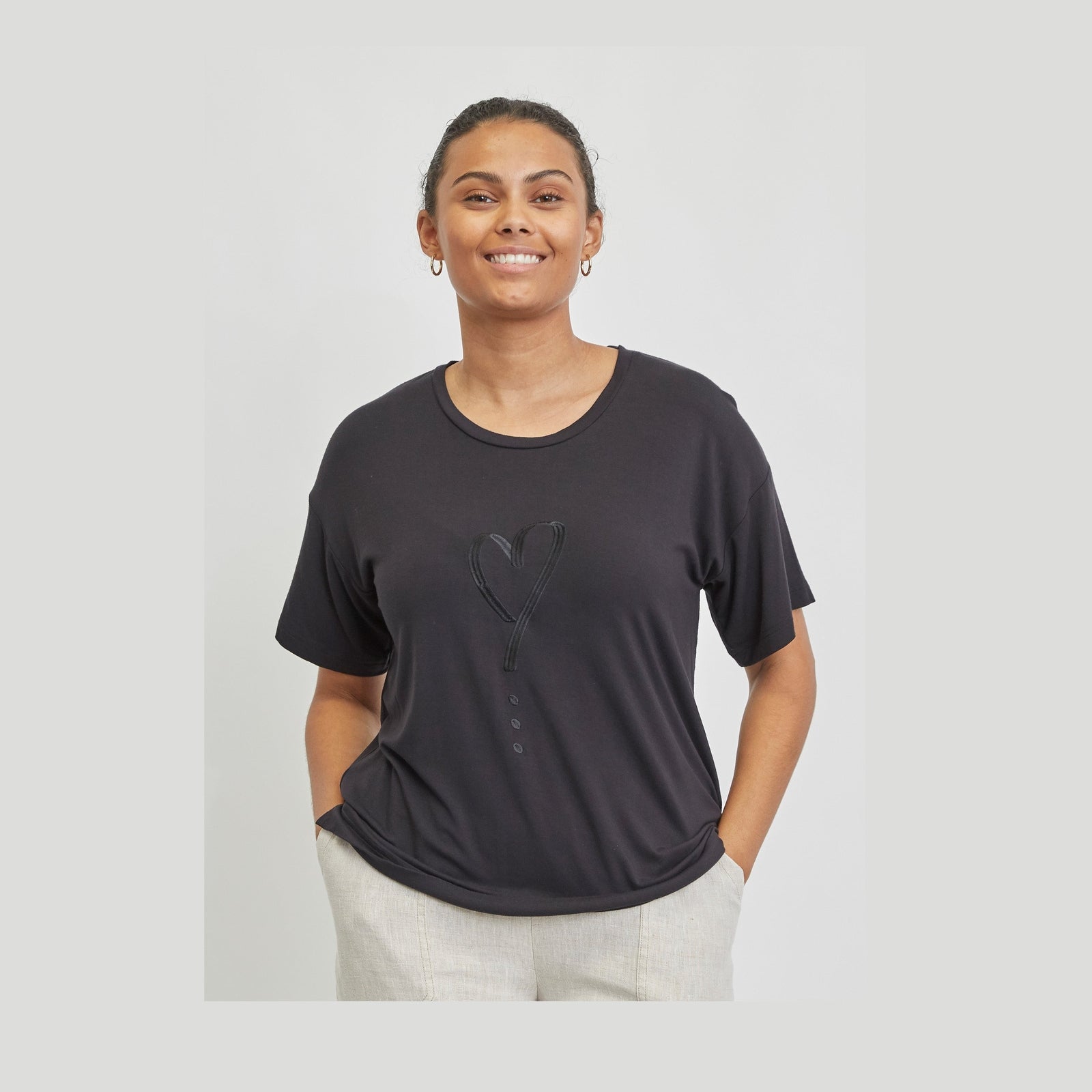 Elton ETMelita T-Shirt 9999 BLACK