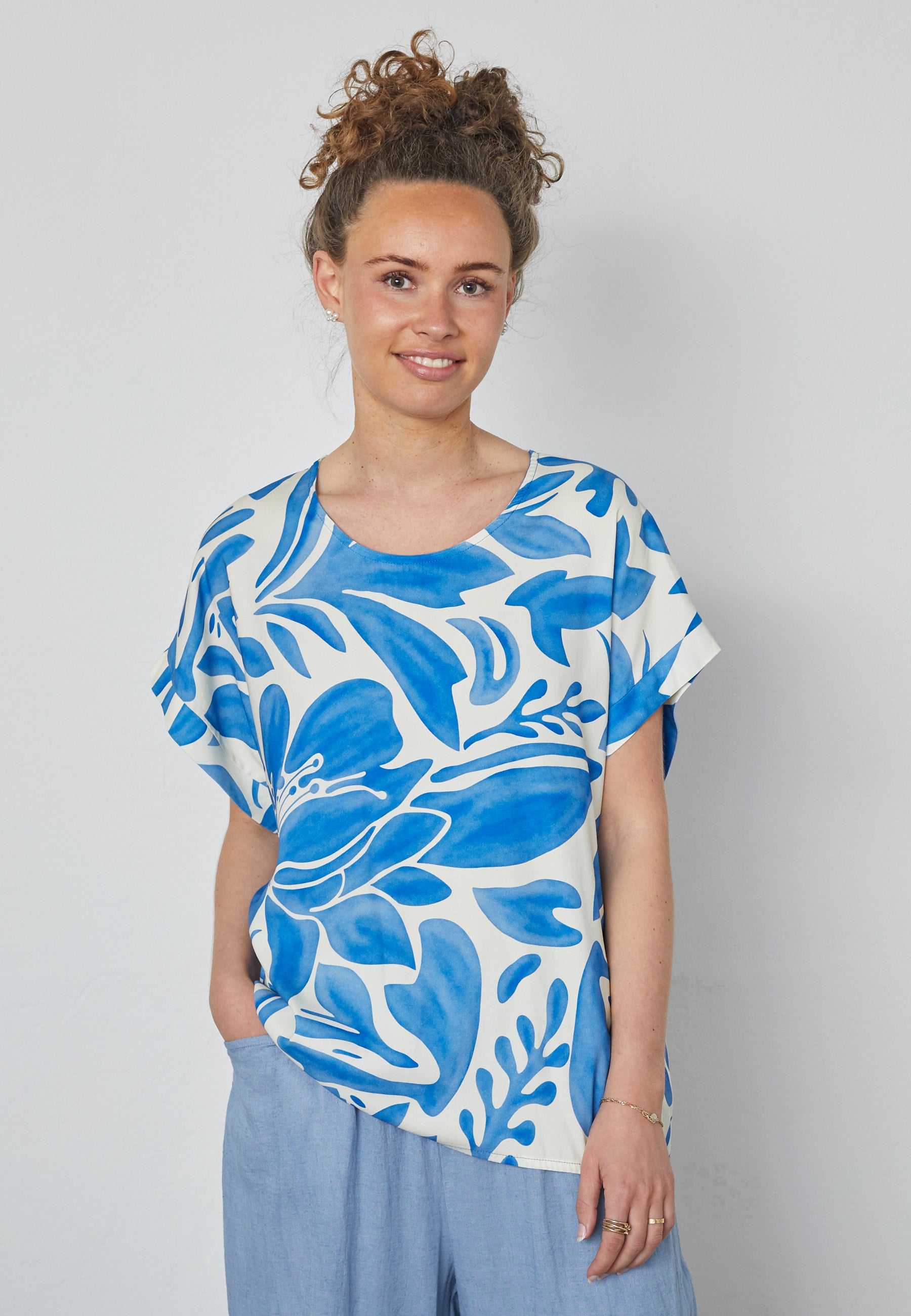 Elton ETMerla Bluser 5500 BLUE