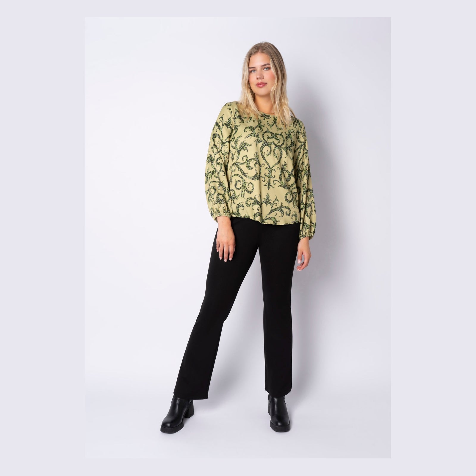 Elton ETMeta Bluser 3700 Pesto green
