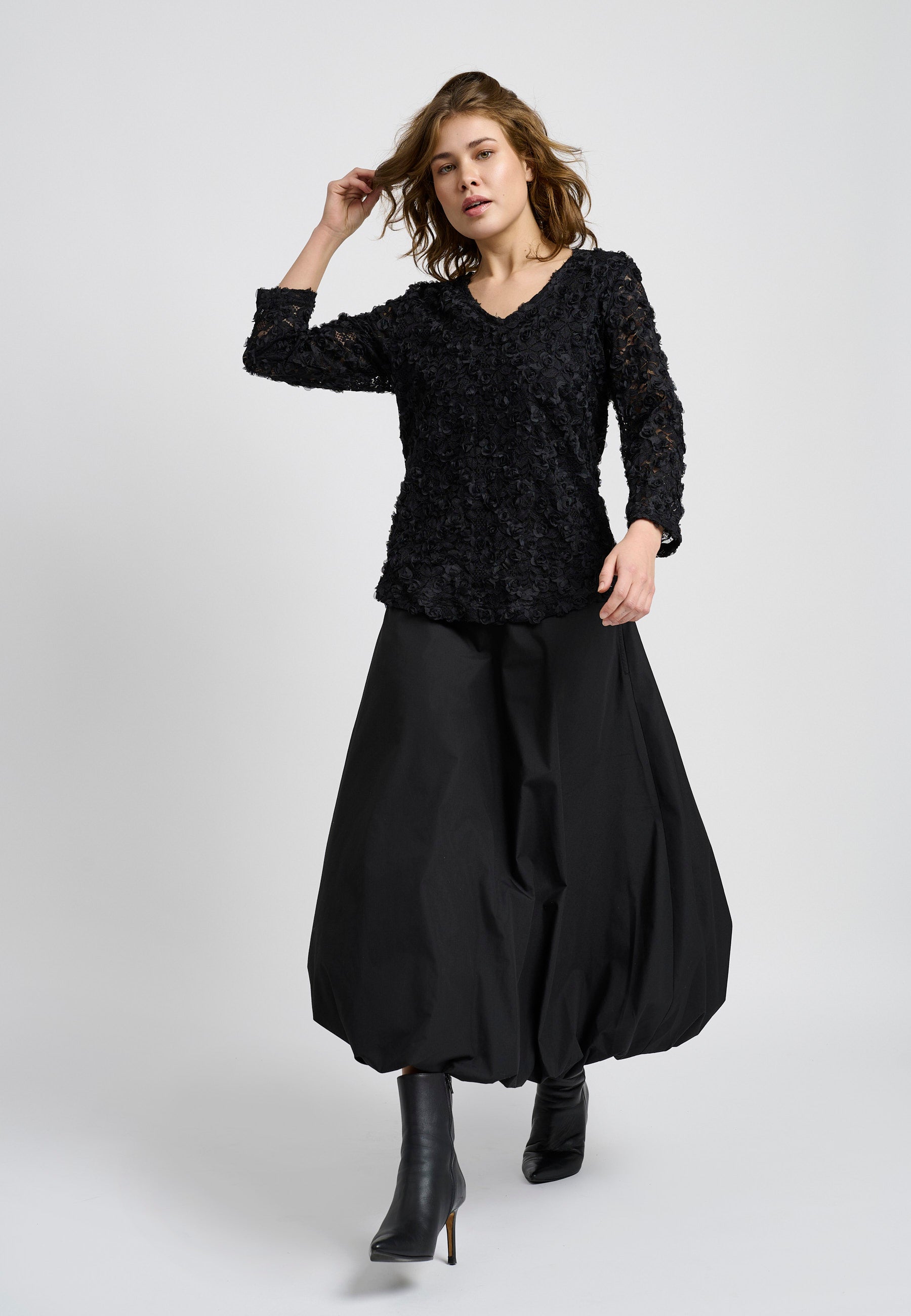 Elton ETNala Nederdele 9999 BLACK