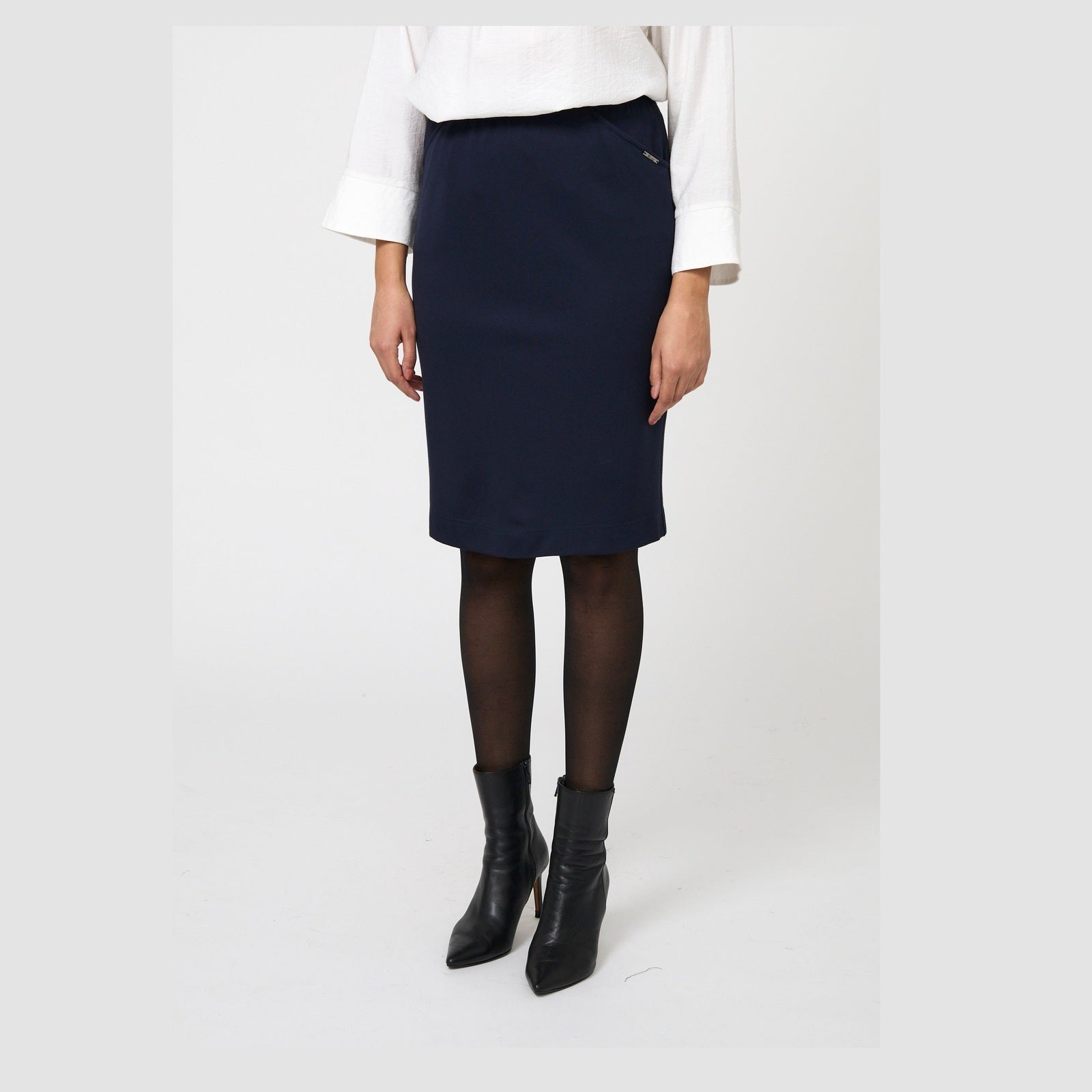 Elton ETNika Nederdele 5999 NAVY BLUE