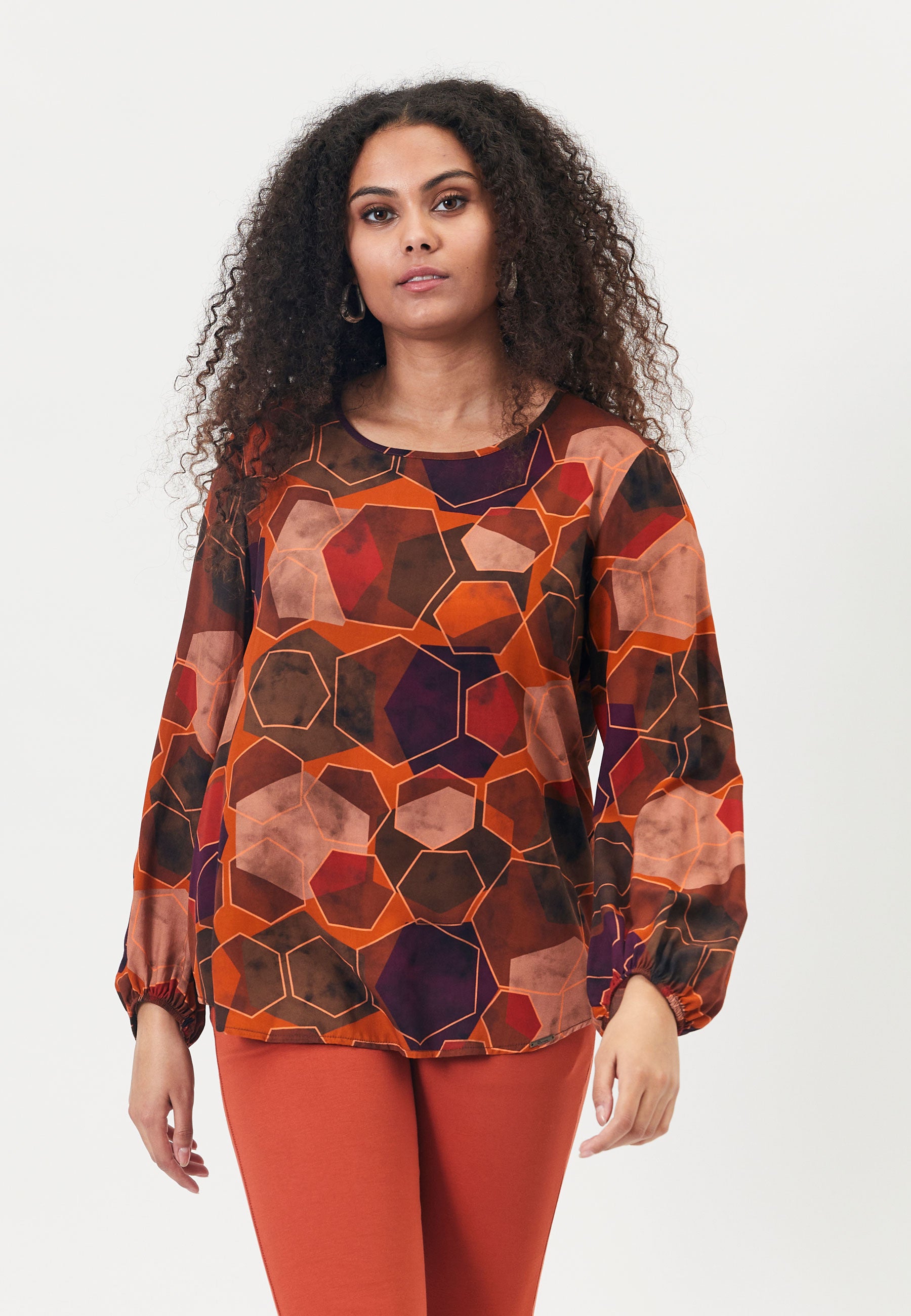 Elton ETPippa Bluser 036 Orange