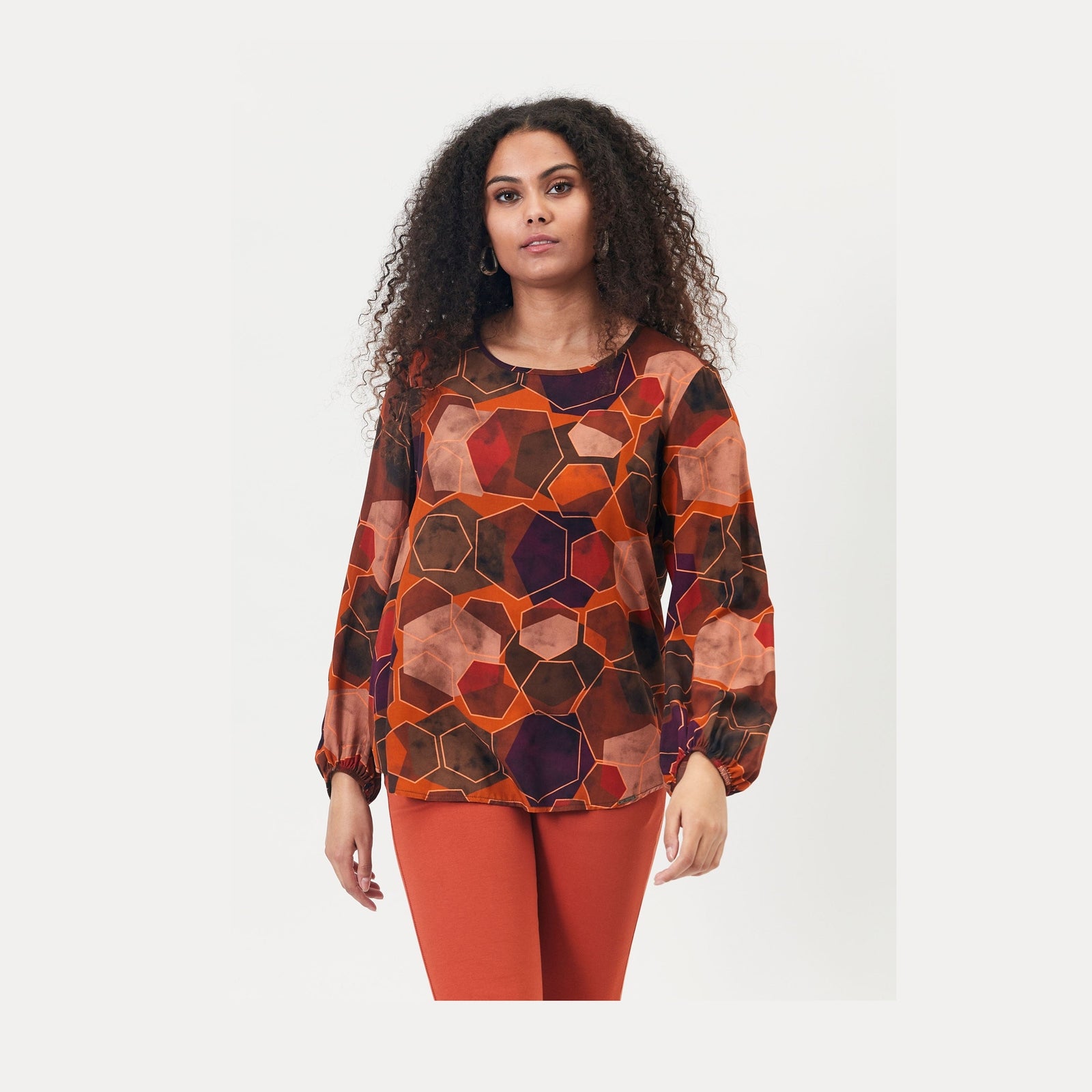 Elton ETPippa Bluser 036 Orange