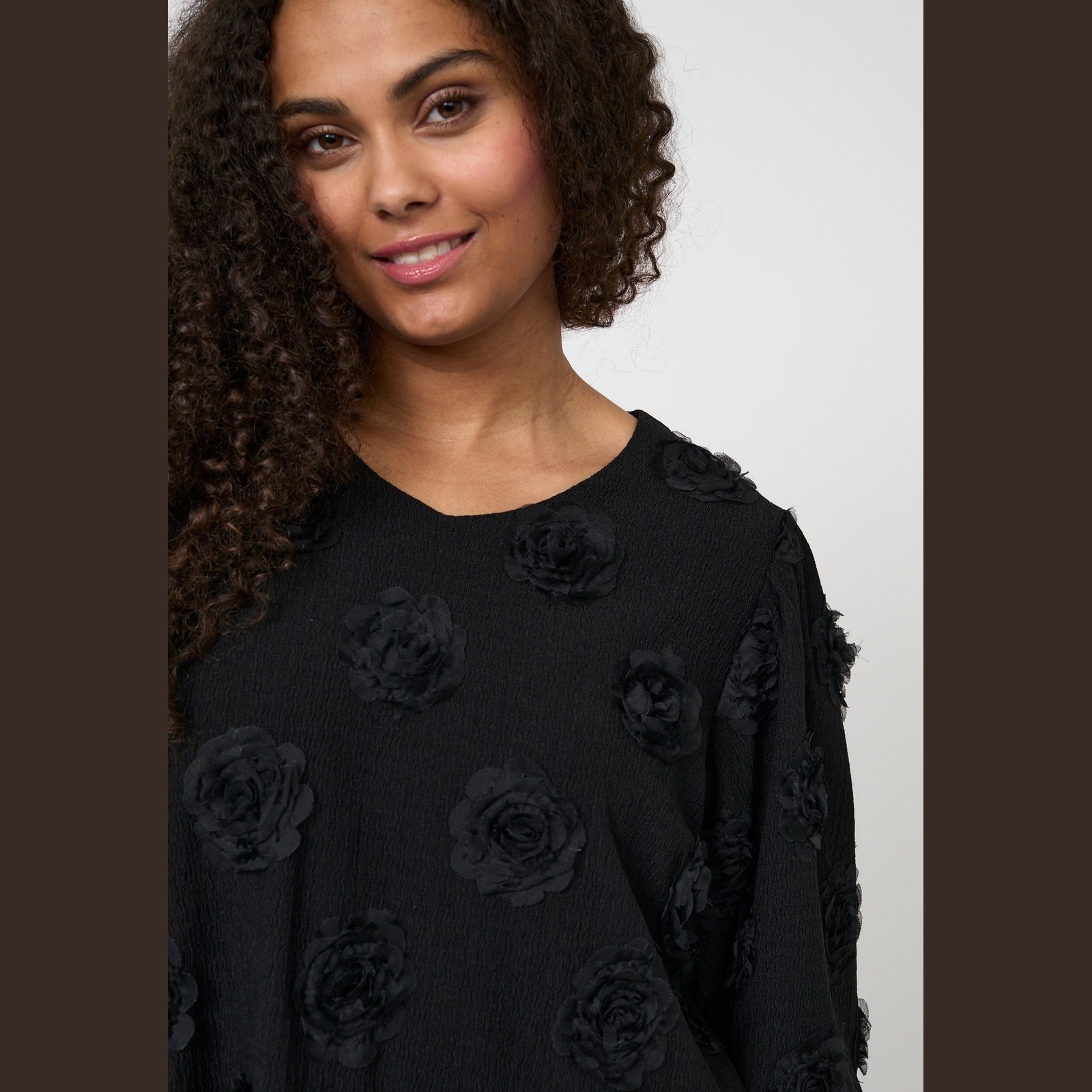 Elton ETRosabel Bluser 9999 BLACK