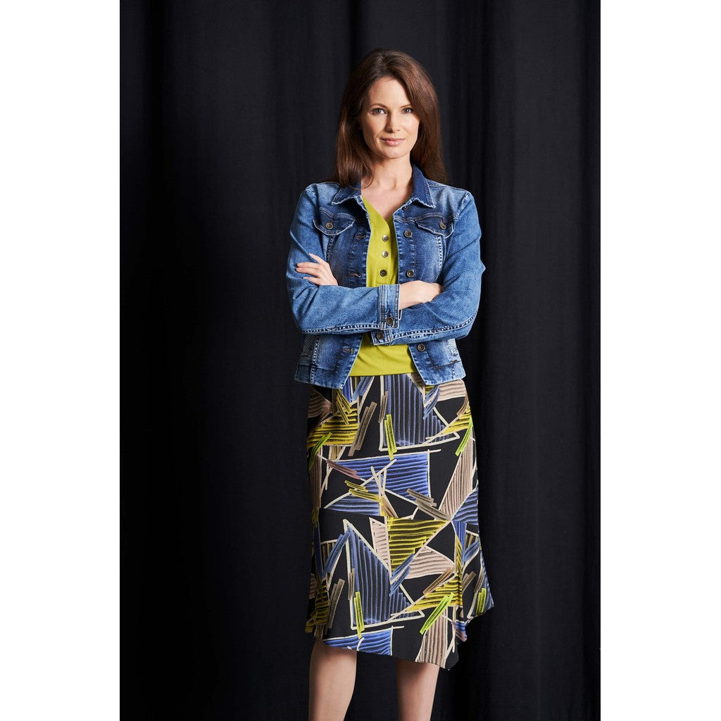 Elton ETSkirt Nederdele 063 Lime green