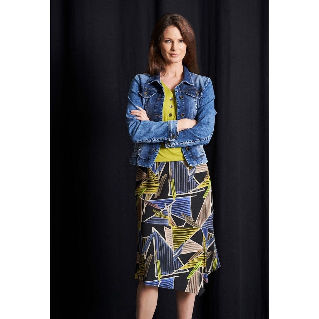 Elton ETSkirt Nederdele 063 Lime green
