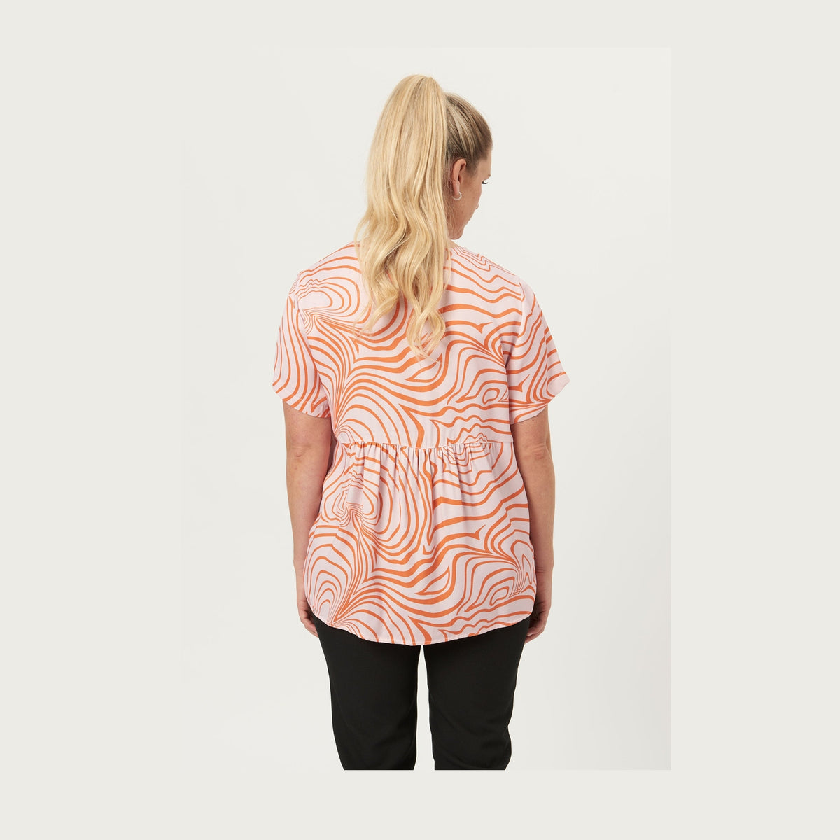 Elton ETSolbrit Bluser 014 Pale Rose Red
