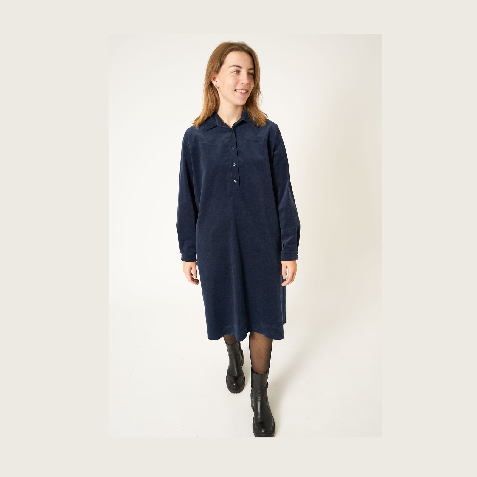 Elton ETViola Kjoler 009 Navy blue