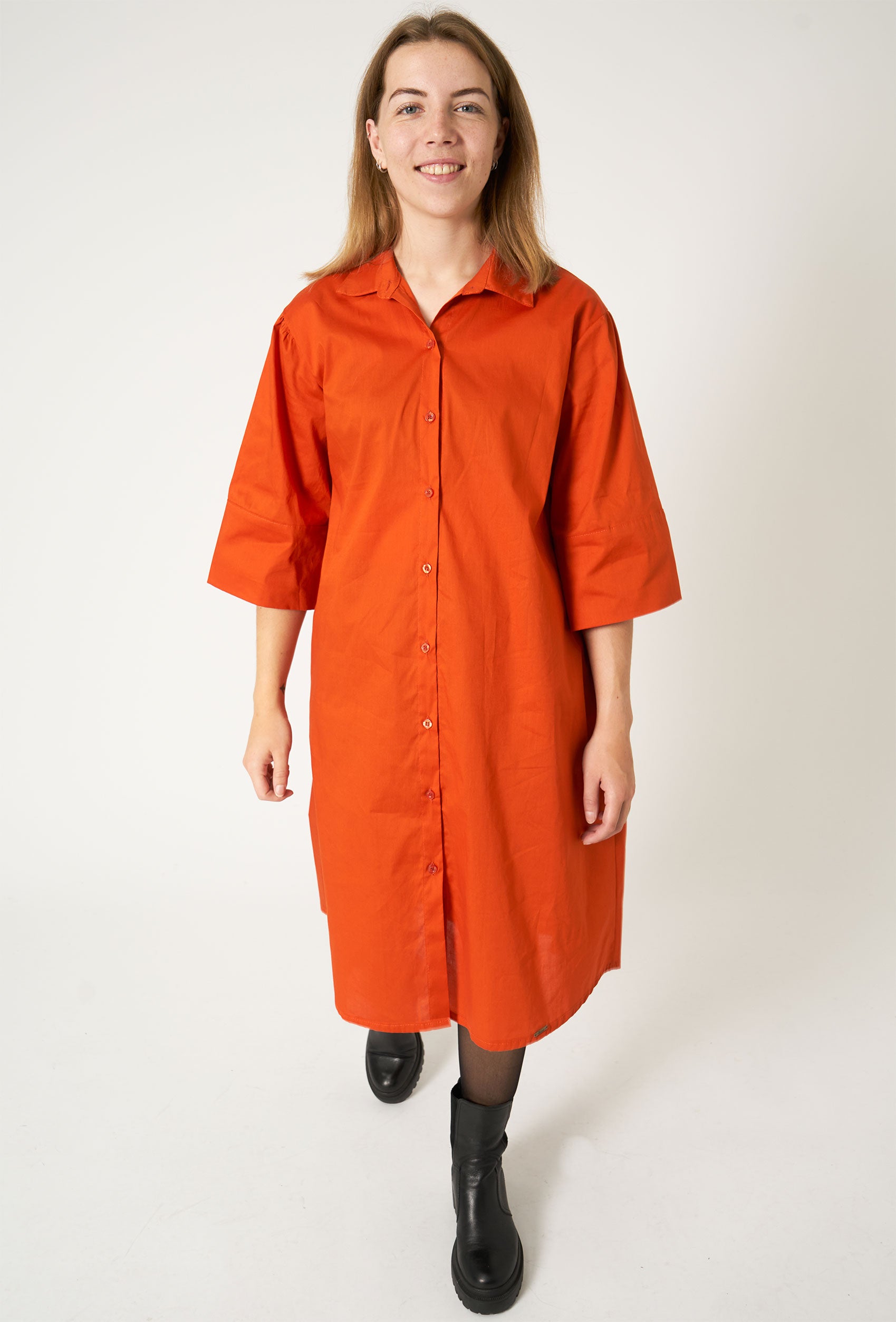 Elton ETWiga Kjoler 093 Dark Orange