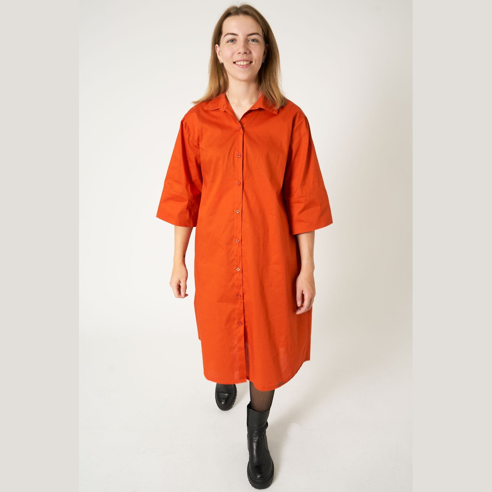 Elton ETWiga Kjoler 093 Dark Orange