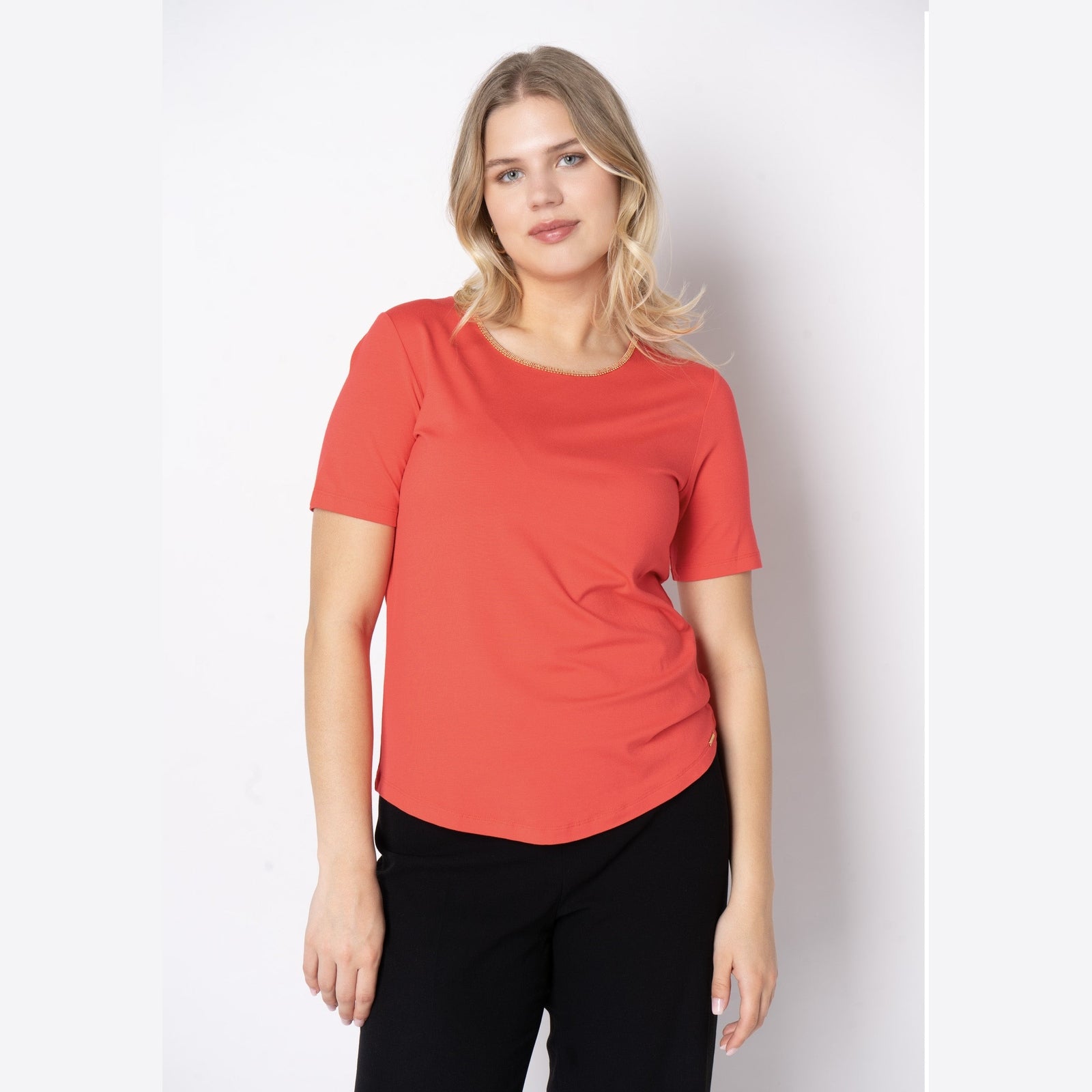 Elton ETZoe T-Shirt 018 Coral red