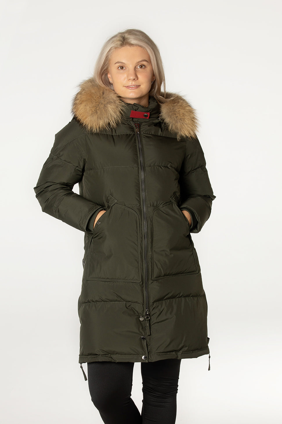 Windfield / Danwear Elita Vinterjakker 14 Army.