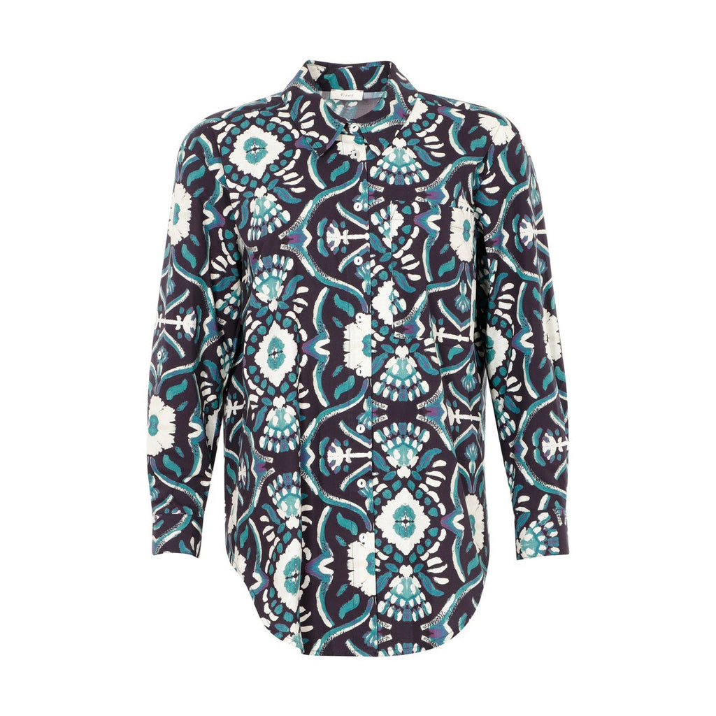 Fiore FIFree Skjortebluser 012 Petrol