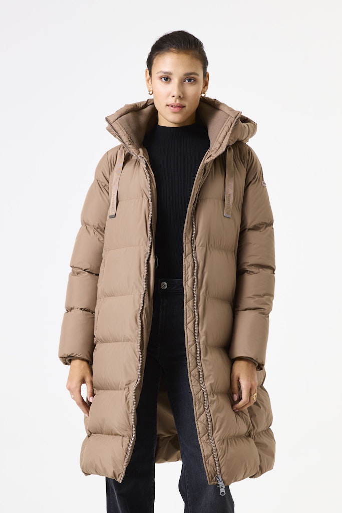 Halvlang vinterjakke