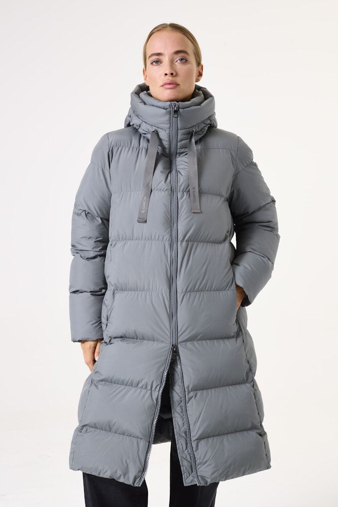 Halvlang vinterjakke