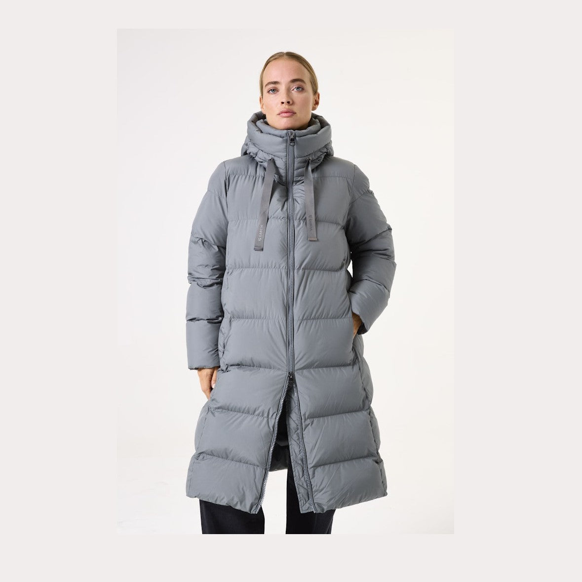 Halvlang vinterjakke