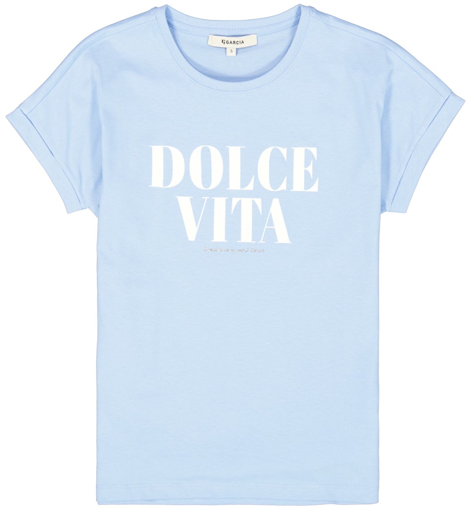 T-shirt med frontprint